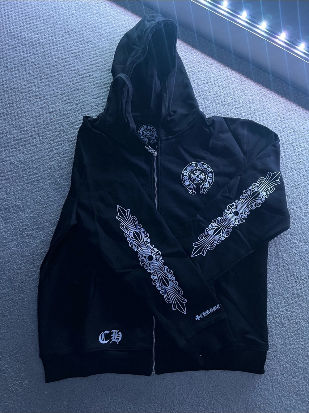 Chrome Hearts LA Zip Hoodie